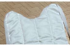 AF-33.【背負う防寒着】大和おいね　（純白無地）綿100％／L
