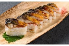 ※予約受付（１０月以降発送予定）ZI-57.【柿の葉寿司とらせ】焼き鯖すし
