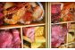 画像はイメージです。季節の食材や魚・肉など盛りだくさんの2段懐石弁当をお部屋までお届けします