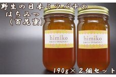 M-BA16.ｈｉｍｉｋｏ（日本ミツバチのはちみつ）大2本