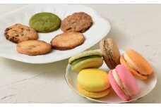 （冷凍） マカロン 5個入2箱 と クッキー 20枚入2箱 ／ patisserie petit ami スイーツ お菓子 大きめサイズ 奈良県 御所市
