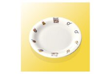 メラミン食器 こぐまちゃん ほっとけーき皿＆カトラリー セット ／ 国際化工 子供食器 小皿 食器 スプーン フォーク 食洗器対応 耐熱 保育園 幼稚園 こども園 奈良県 御所市