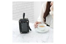 RRD-002 ブラック リリディ デコれるツイードぬいポーチ ／サンシーワールド riridear 奈良県 御所市