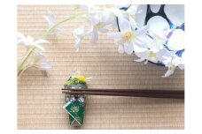 箸カバー　着物ドールリウム®　「コデマリ®」　緑