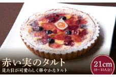 赤い実のタルト21㎝ 