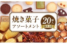 焼き菓子アソートメントMサイズ(20個入り)　詰め合わせ フィナンシェ チョコ アールグレイ 抹茶 マドレーヌ ディアマン サブレ 緑茶 コーヒー ガレットブルトンヌ フロランタン クロッカン ヴィエノワ ショコラ スイーツ 洋菓子 デザート 奈良県 生駒市 送料無料