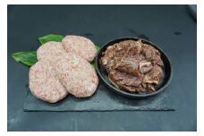 ハラミたれ漬け約600ｇと[牛壱] 国産ハンバーグ4個（約150ｇ×4個）のセット（約1200ｇ） [2254]