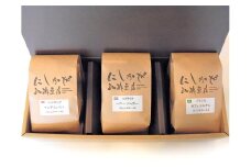 甘い香りと味わいのコスタリカハニー！深煎りコーヒー3種 粉《コスタリカ、ブラジル、マンデリン》 [2350]