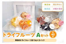 ドライフルーツ Aセット [季節のドライフルーツ詰め合わせ 15g×3パック]｜ドライフルーツ 無添加 無着色 保存料なし 砂糖不使用 [2584]