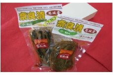 奈良漬 白うり きゅうり 各400g ／ 當麻の家 逸品 酒粕使用 粕漬け 漬物 奈良県 葛城市 道の駅【tmie001】