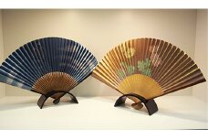 クロマシャイン（Ｒ）使用　特製扇子　2本セット【tyal001】