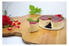 （冷凍）マルベリーチーズケーキ／まる兄きっちん。　奈良文化高等学校　コラボ　桑の実　厳選　クリームチーズ　奈良県　【葛城市・大和高田市　共通返礼品】【mrni001】