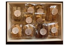 焼き菓子 １０点セット （ビスコッティ（アーモンド・ココア・桑の葉・オレンジ・紅茶）・おいもクッキー） ／ Coco-Make葛城 焼き菓子 詰め合わせ 手作り 農福連携 奈良県 葛城市【coco006】