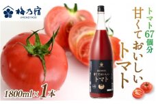 梅乃宿　甘くておいしいトマト　１８００ｍｌ／ 国産　とまと　トマト　果肉　リキュール　お酒　健康　香料・着色料・安定剤不使用【umyd040】