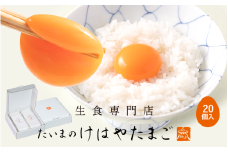 たいまのけはやたまご　20個入り　／たまご　生卵　奈良県　葛城市【tegg001】