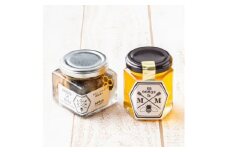 【むろうはちみつ】奈良産純粋はちみつ＆黒豆とくるみの蜂蜜漬けセット / 国産蜂蜜 父の日 母の日 プレゼント 手土産 お取り寄せ 結婚祝い 内祝い お中元 贈答用 贈り物 暑中見舞い お土産 国産 紅茶 非加熱 無添加 純粋 セット ふるさと納税 ハチミツ 蜂蜜 送料無料
