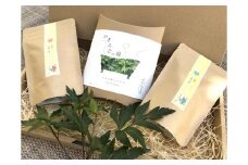 大和当帰　ギフトパック　/　大和かぎろひ　当帰葉　ヨモギ　入浴剤　乾燥茶　焙煎茶　奈良県　宇陀市