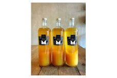 ちになるシロップ　大和当帰×生姜　800ml　3本　セット／POWER　OF　FOOD　ふるさと納税　大和当帰葉　有機　奈良県　宇陀市