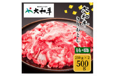 (冷凍) 大和牛 切り落とし 500g ／ 金井畜産 焼肉 アウトドア バーベキュー キャンプ 父の日 奈良県 宇陀市 お中元 贈答用 贈り物 暑中見舞い お土産 お歳暮 内祝い 美味しい部位 送料無料 ふるさと納税