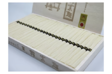 【のし付き】【宵ごねづくり】三輪素麺誉（ほまれ）　１.２kg（５０ｇ×２４束）　木箱入り