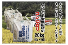 9月発送予約 小さな田舎のおじさんたちが真面目に作ったお米 ひがしとよ里山米２０㎏（５㎏×４袋）