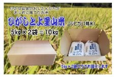 【令和7年産】ひがしとよ里山米 精米10kg(5kg×2袋)