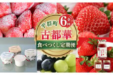【 定期便 6回 】 平群 の 厳選 フルーツ ＆ スイーツ 食べつくし｜フルーツ 果物 くだもの ブランド いちご ぶどう シャインマスカット ジェラート 苺 古都華 ことか 甘い 大人気 満足 希少 希少品種 ストロベリー 美味しい いちごミルクの素 いちごジャム 淡雪ジャム 素材 こだわり自慢 手作り 旬 味わい深い お取り寄せ 産地直送 へぐり果実堂 奈良県 平群 町
