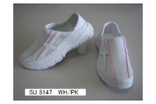 ナースサンダル　SU8147 （WH/PK、Mサイズ）