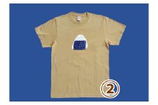 オリジナル 手刷り Ｔシャツ 【おにぎり　Mサイズ】メンズ レディース かわいい おしゃれ 通年 日用品 シャツ Sサイズ Mサイズ Lサイズ XLサイズ イラスト 人気 おすすめ