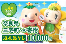三宅町への応援 寄附（返礼品はありません） 奈良県 三宅町 返礼品なし 1口 10000円