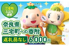 三宅町への応援 寄附（返礼品はありません） 奈良県 三宅町 返礼品なし 1口 6000円
