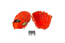 硬式 グラブ 内野用 Rook 005シリーズ  野球 グローブ  内野手：Rオレンジ×Dブラウン　右投げ用