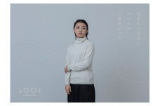 『LOOP』 最高品質カシミア セミオーダーカシミアニット メンズ U丸首 S～LL 全10色 裾袖デザイン選べる 袖丈＆着丈調整別途可 ＜納期：1ヶ月～2ヶ月＞ ／ 松井ニット 奈良県 田原本町