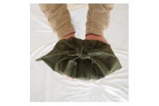 あづま袋 Sサイズ 1セット カラー カーキ お弁当袋に。 ／ Maco エコバッグ 風呂敷 手ぬぐい 奈良県 田原本町