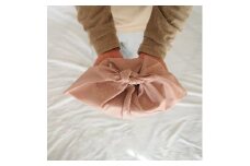 あづま袋 Sサイズ 1セット カラー スモークピンク お弁当袋に。 ／ Maco エコバッグ 風呂敷 手ぬぐい 奈良県 田原本町
