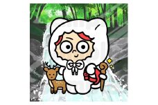 M01 日本を旅するNFT《御杖村ｘNCP ｜ デジタルアート 完全描き下ろし YouTuber ユーチューバー 旅 旅行 限定 枚数 奈良県 御杖村