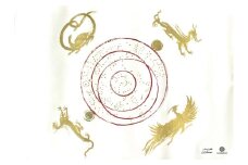 キトラ天文図のウォールアート