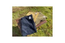 冬キャンプ、アウトドアに!!　alberton社のsliva knit のネックウォーマー　キャメル【1374202】