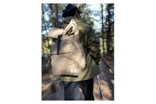 ALBERTON社の米軍帆布ARMY DUCKのロールバックパック　コヨウテ色【1446259】