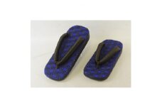 信貴毘沙門亀甲底 3D麻の葉天雪駄(BS黒N38BK)【1479554】