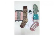 王寺子供靴下５足セット女児16-18cm