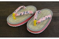 雪丸草履 子ども用 ピンク（6寸5分・19.5cm） 規