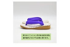 信貴×雪丸 ゆきまる雪駄 屋内屋外兼用 38PU 7寸5分（22.0～23.0対応）