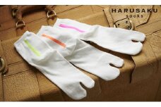 HARUSAKU 足袋バックラインソックス 5足セット （27cm～29cm）///靴下 くつした くつ下 ソックス 足元 ビジネス シンプル カジュアル おしゃれ かわいい 消臭 履き心地 メンズ レディース 紳士 婦人 日常 通年 プレゼント 贈り物 日本製 奈良県 広陵町