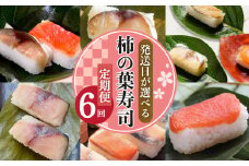柿の葉寿司定期便【6回】