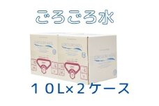 大峰山の超名水　ごろごろ水　10L×2ケース
