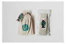 【大和の伝統野菜】下北春まなうどん [3人前×各2袋(1袋あたり麺290g つゆ17ml×3袋)] うどん 麺 麺類