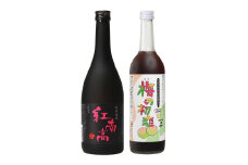 M100　梅のお酒とノンアルセット