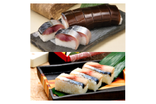 M322　紀州あせ葉寿司（鯖）と鯖棒寿司の詰合せ