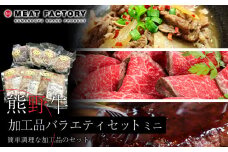 熊野牛 加工品バラエティセットミニ